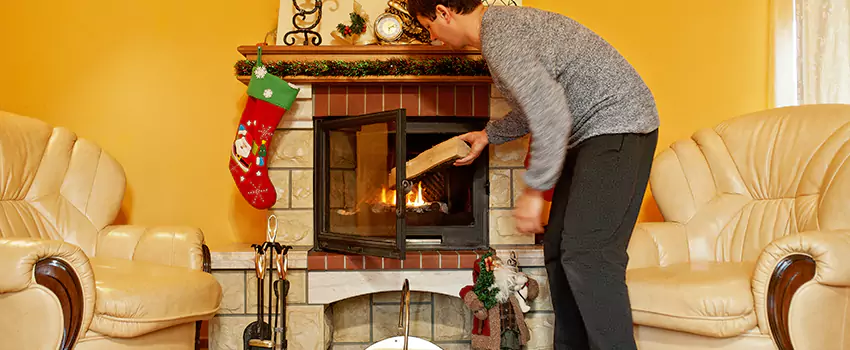 Gas to Wood-Burning Fireplace Conversion Services in Simpsonville, South Carolina