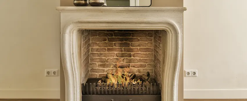 Vintage-style Fireplace Redesign in Simpsonville, South Carolina