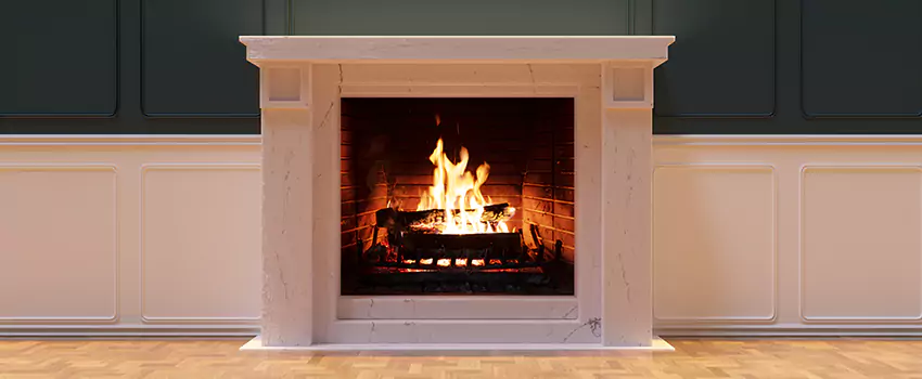 Open Flame Wood-Burning Fireplace Installation Services in Simpsonville, South Carolina