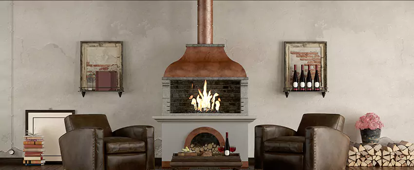 Thelin Hearth Products Providence Pellet Insert Fireplace Installation in Simpsonville, SC