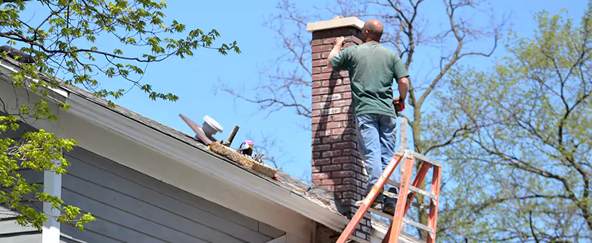 Vinyl and PVC Chimney Flashing Installation in Simpsonville, SC