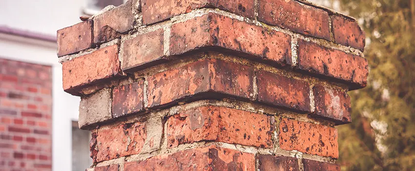 Cracked Chimney Bricks Repair Cost in Simpsonville, South Carolina