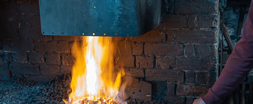 Fireplace Throat Plates Repair and installation Services in Simpsonville, SC