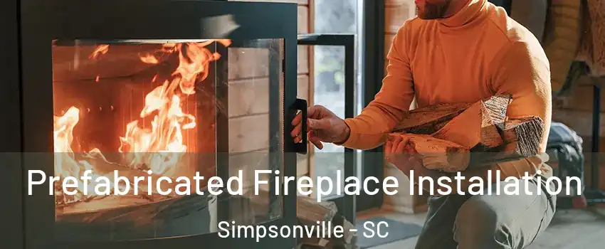  Prefabricated Fireplace Installation Simpsonville - SC